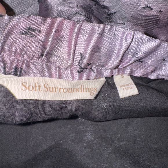 EUC Soft Surrounding Astor Metallic Jacquard Floral Maxi Skirt Size Small - Picture 6 of 8